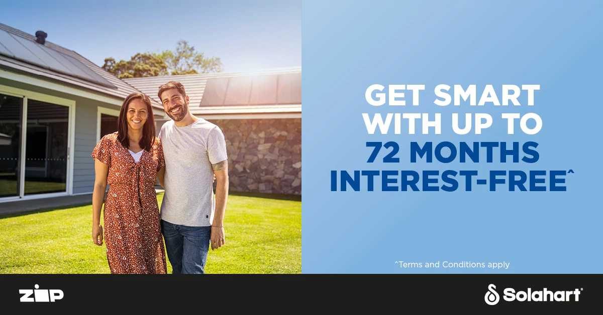 72 months interest free on solar t